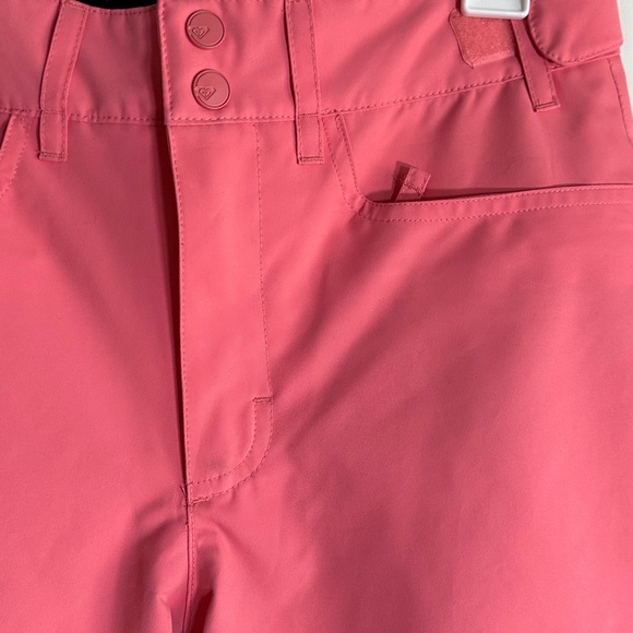 Roxy Girls Vibrant Coral ski/snowboarding Waterproof Pants sz 14 - Picture 2 of 11